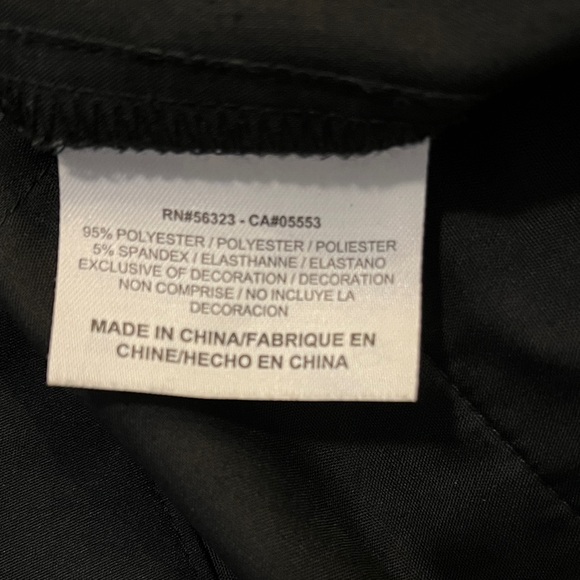 Nike Golf Men's Black Plaid Tour Performance Dri-Fit Chinos Pants - Picture 3 of 6